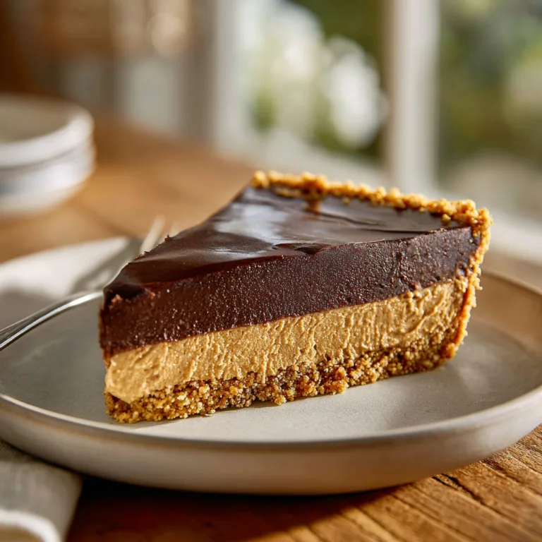 Decadent No-Bake Chocolate Peanut Butter Pie: The Ultimate 4-Hour Delight