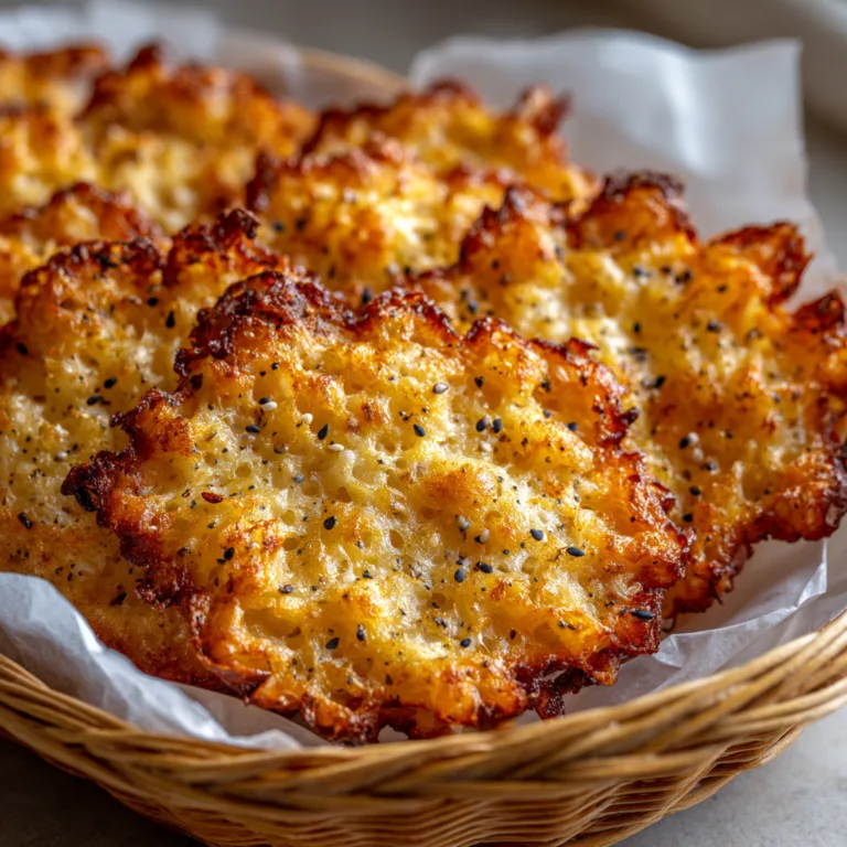 Crispy Baked Cottage Cheese Chips: The Ultimate High-Protein, Low-Carb Snack