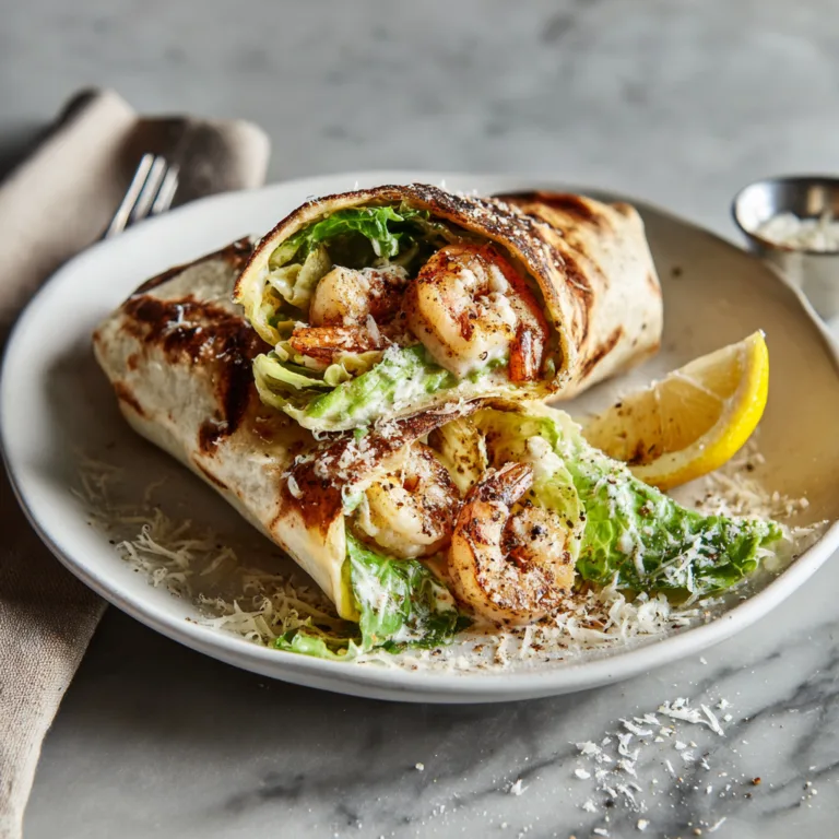 The Ultimate Grilled Shrimp Caesar Wraps: A Fresh, Smoky Twist on a Classic
