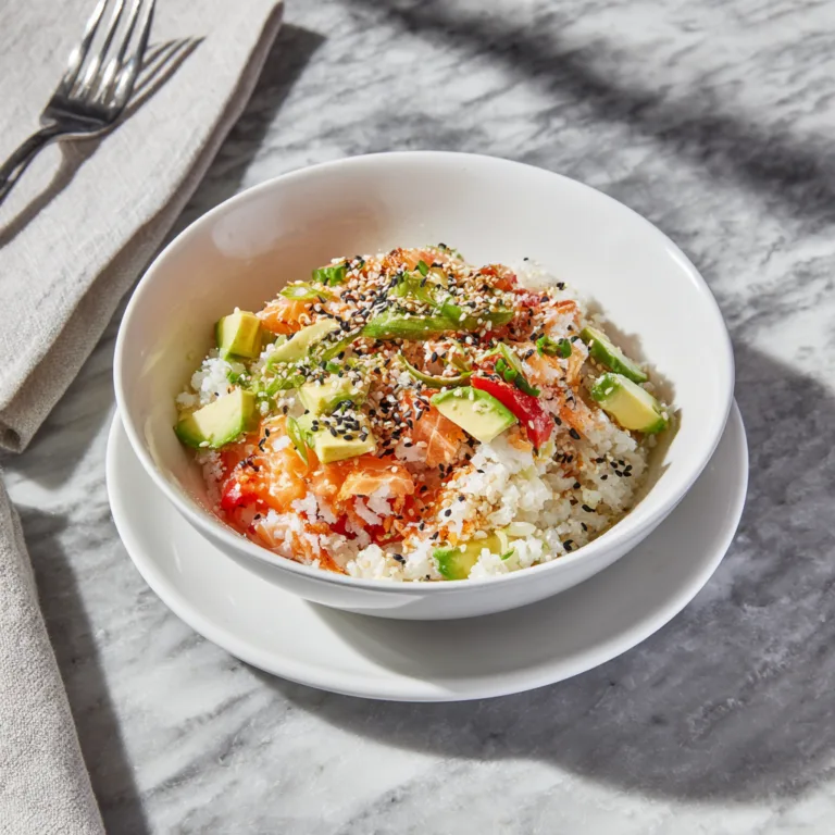 Deconstructed Experience: California Roll Sushi Bowls
