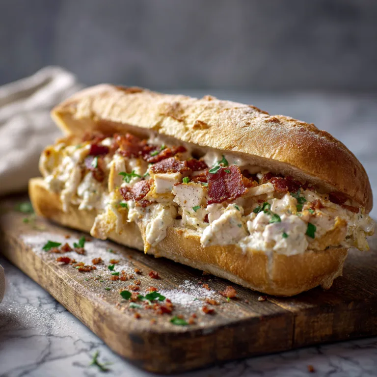 The Ultimate Chopped Chicken Bacon Ranch Sandwich