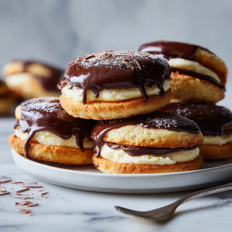 Boston Cream Pie Cookies Recipe