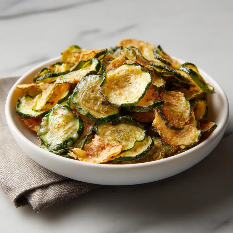 Crispy Baked Ranch Cucumber Chips