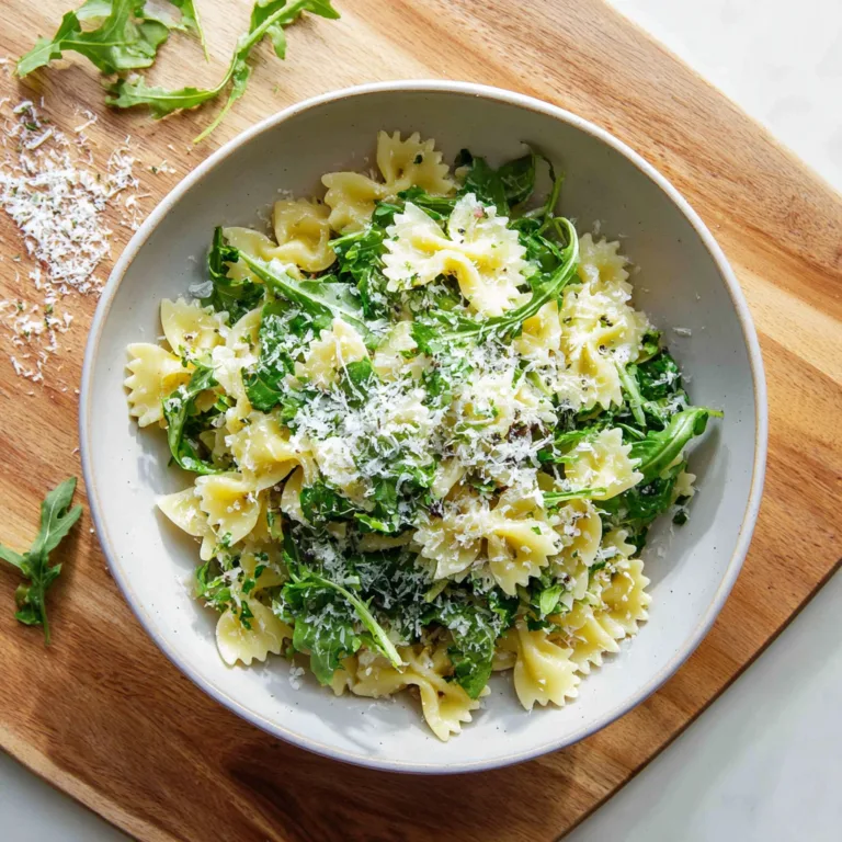 Zesty Lemon Arugula Pasta Salad: The Ultimate Fresh Summer Side Dish